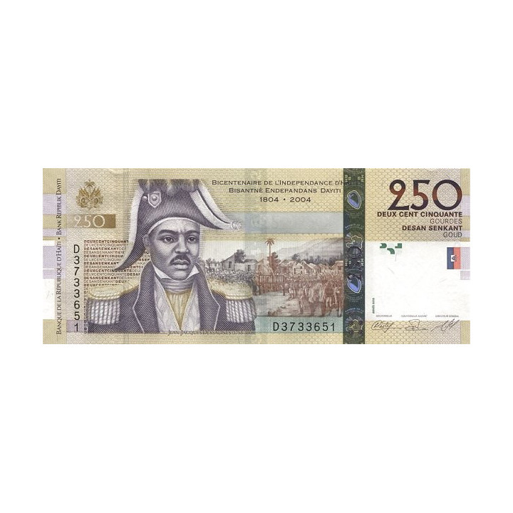 Haiti 250 Gourdes 2010 P-276d