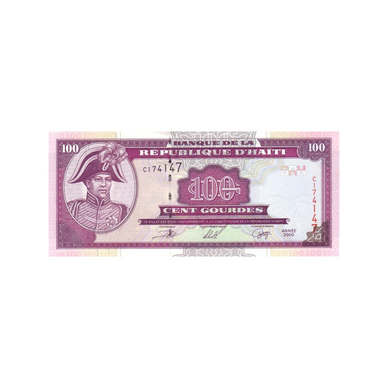 Haiti 100 Gourdes 2000 P-268