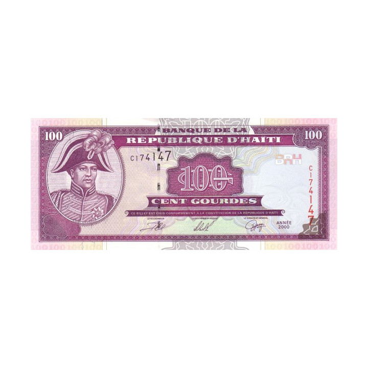 Haiti 100 Gourdes 2000 P-268