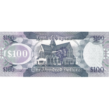 Guyana 100 Dollars 2012 P-36b2