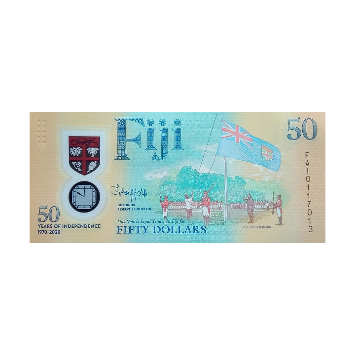 Fiji 50 Dollars 2020 P-new