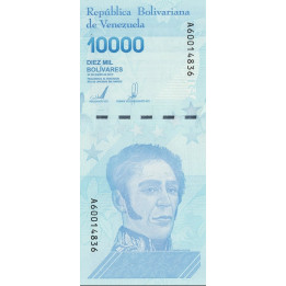 Venezuela 10 000 Bolivares 2020 P-new