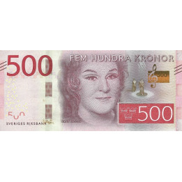 Sweden 500 Kronor ND 2017 P-73