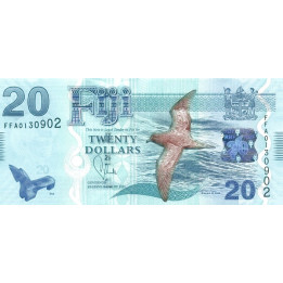 Fiji 20 Dollars ND 2012 P-117