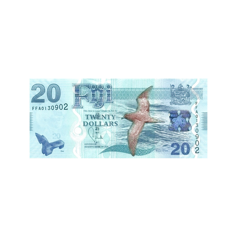 Fiji 20 Dollars ND 2012 P-117