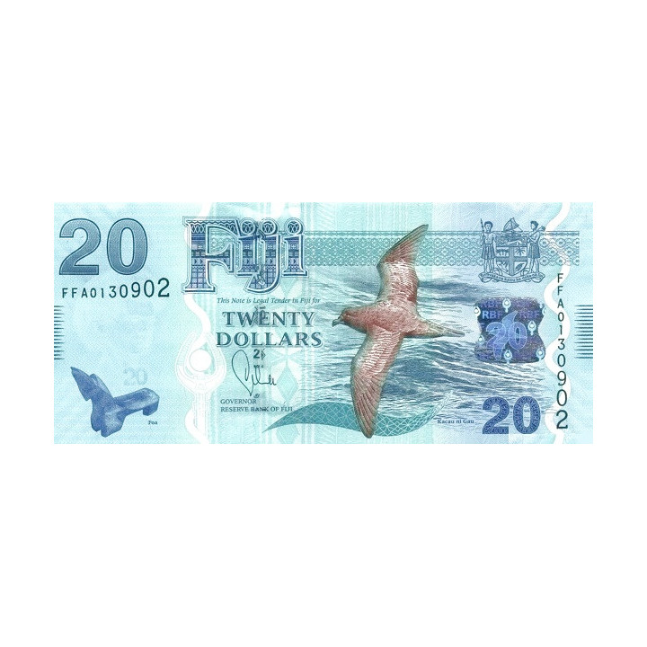 Fiji 20 Dollars ND 2012 P-117