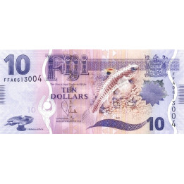 Fiji 10 Dollars ND 2012 P-116