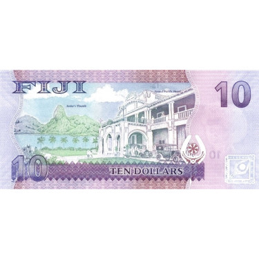 Fiji 10 Dollars ND 2012 P-116