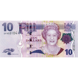 Fiji 10 Dollars ND 2011 P-111b
