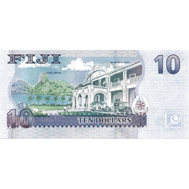Fiji 10 Dollars ND 2011 P-111b