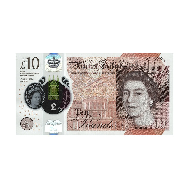 Storbritannien 10 Pounds 2020 P-395