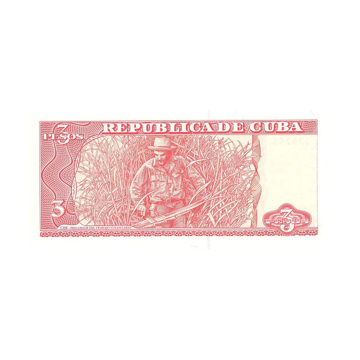 Cuba 3 Pesos 2005 P-127b