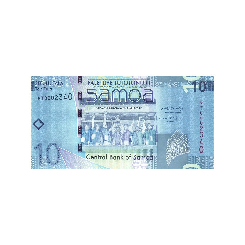 Samoa 10 Tala 2008 P-39a