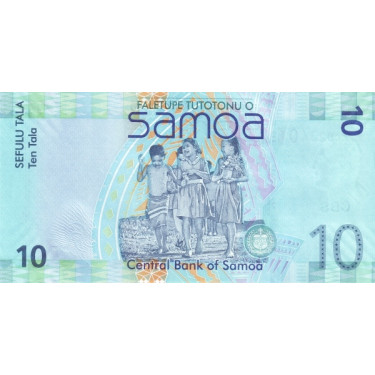 Samoa 10 Tala 2008 P-39a