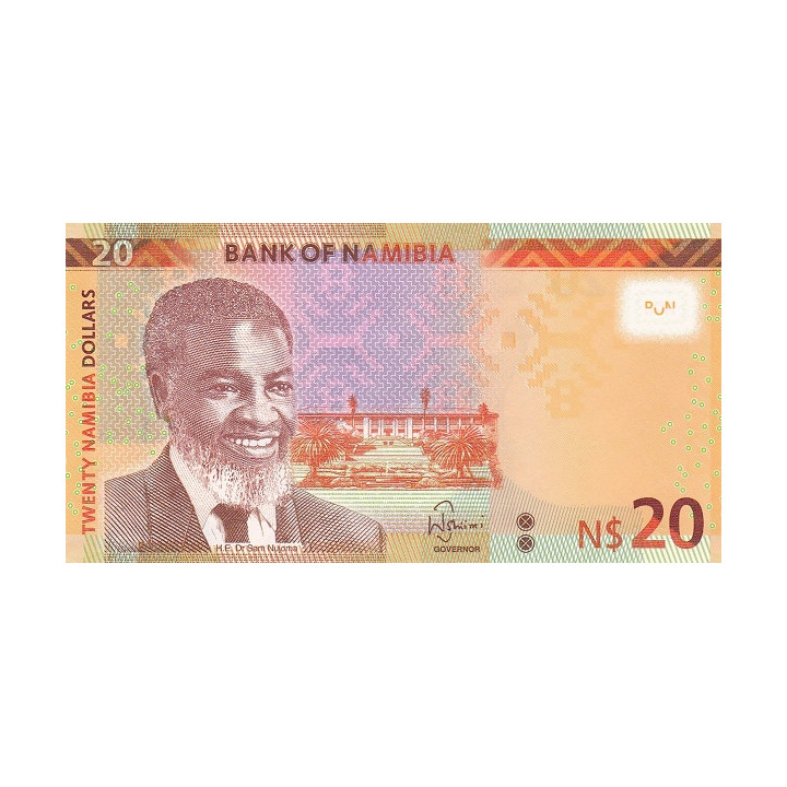 Namibia 20 Dollars 2018 P-17b