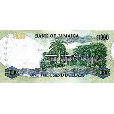 Jamaica 1000 Dollars 2011 P-86i