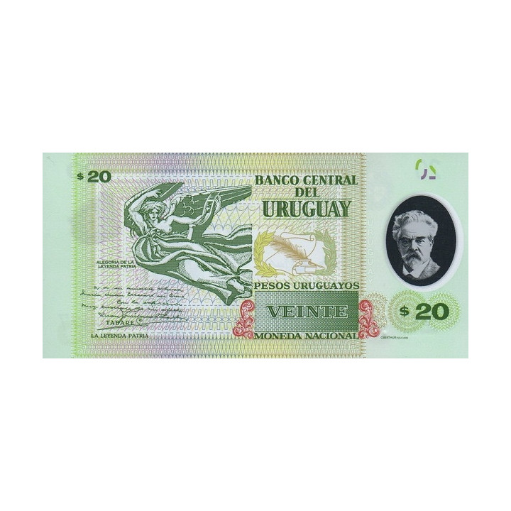 Uruguay 20 Pesos 2020 P-new
