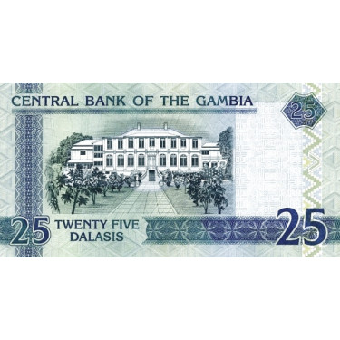 Gambia 25 Dalasis 2013 P-27c