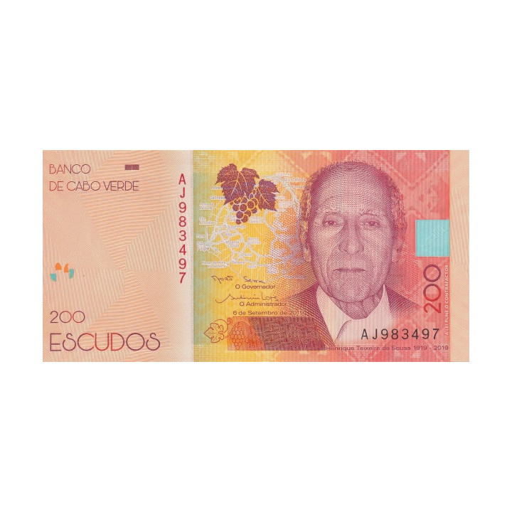 Cape Verde 200 Escudos 2019 P-new