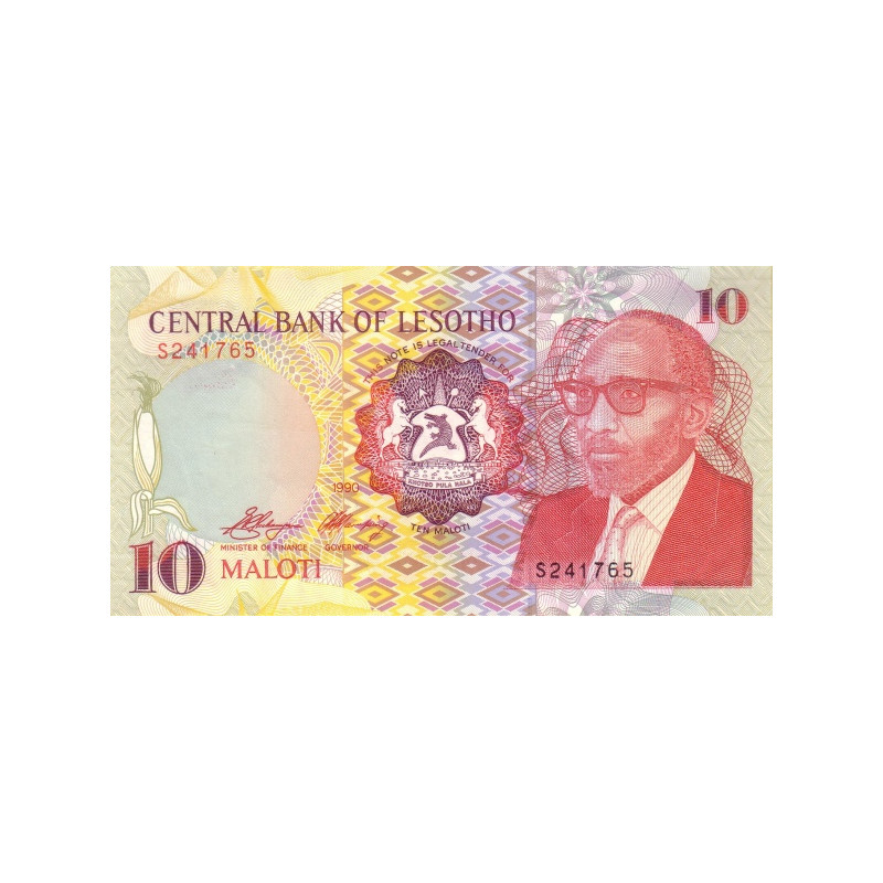 Lesotho 10 Maloti 1990 P-11