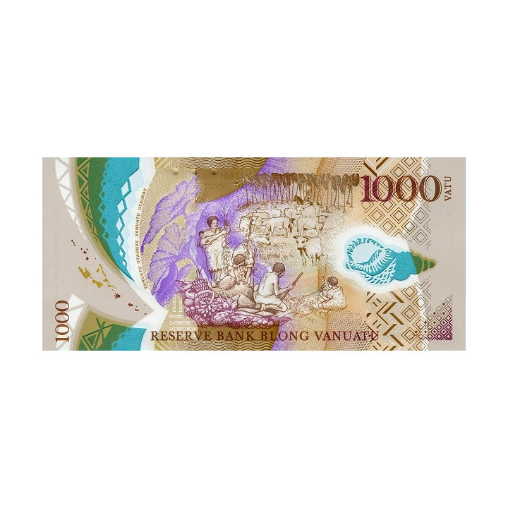 Vanuatu 1000 Vatu 2020 P-new