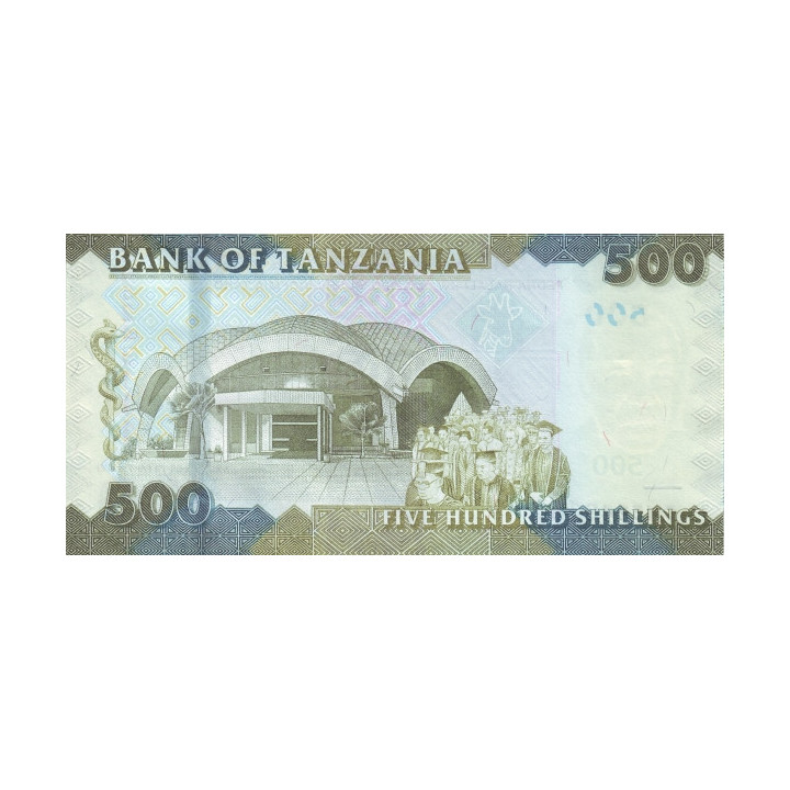 Tanzania 500 Shillings ND 2010 P-40