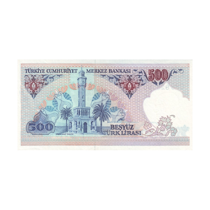 Turkiet 500 Lira 1970 P-195