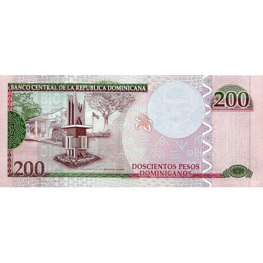 Dominikanska Republiken 200 Pesos 2013 P-185