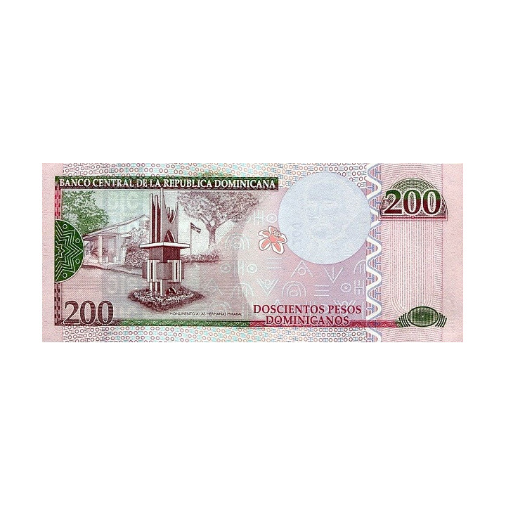 Dominikanska Republiken 200 Pesos 2013 P-185