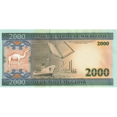 Mauretanien 2000 Ouguiya 2004 P-14a