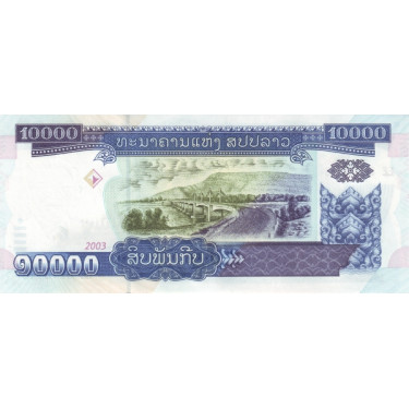 Laos 10000 Kip 2003 P-35b