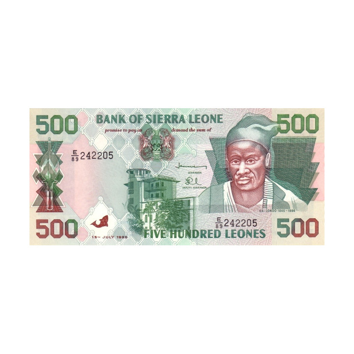 Sierra Leone 500 Leones 1998 P-23b