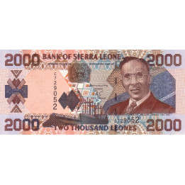 Sierra Leone 2000 Leones 2002 P-26a