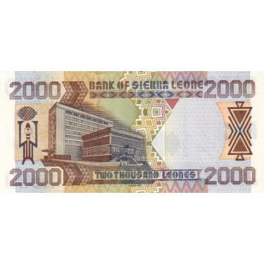 Sierra Leone 2000 Leones 2002 P-26a