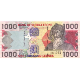 Sierra Leone 1000 Leones 2002 P-24a
