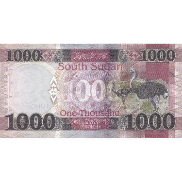 Sydsudan 1000 Pounds 2020 P-new