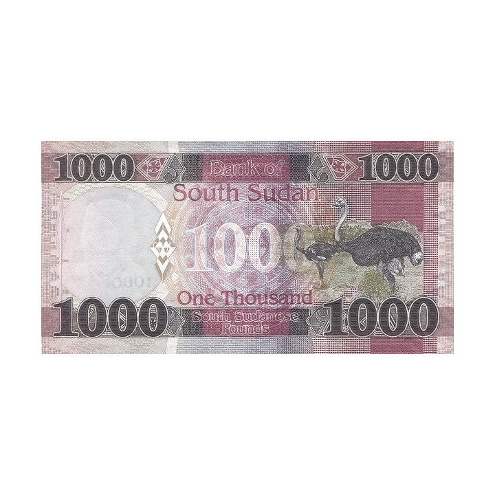 South Sudan 1000 Pounds 2020 P-new