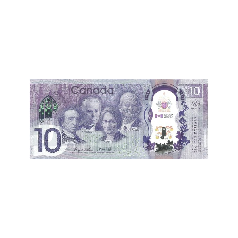 Kanada 10 Dollars 2017 P-112