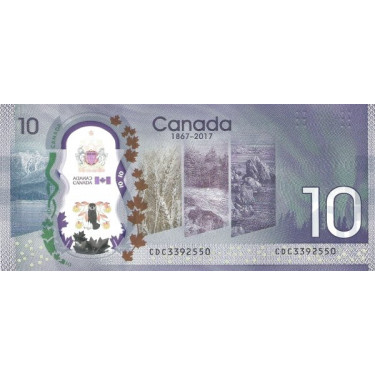 Canada 10 Dollars 2017 P-112