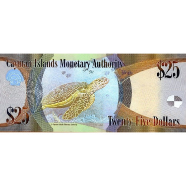 Kaymanöarna 25 Dollars 2014 P-41b