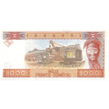 Guinea 1000 Francs 1998 P-37