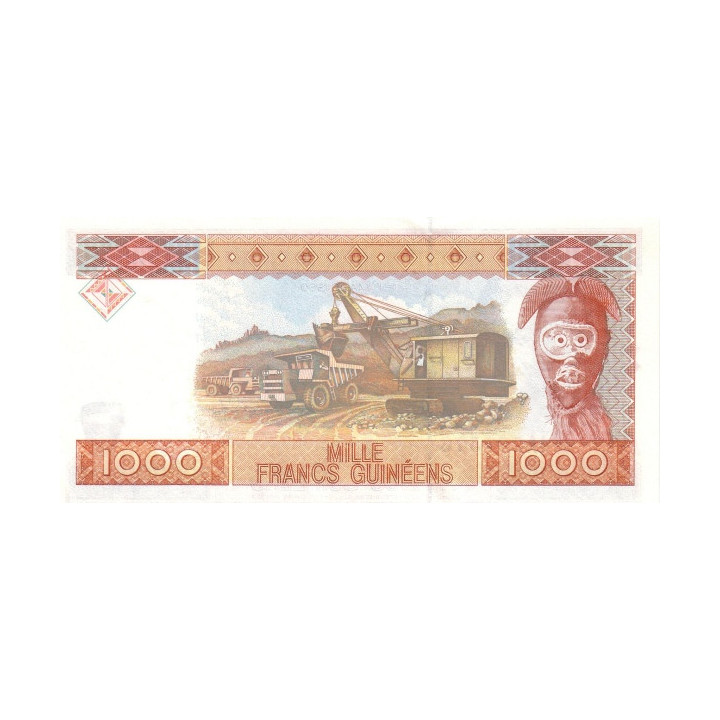Guinea 1000 Francs 1998 P-37