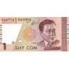 Kirgizistan 1 Som 1999 P-15