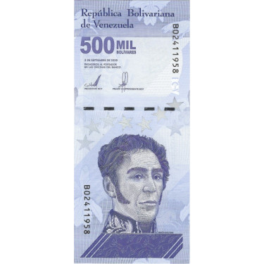Venezuela 500 000 Bolivares 2020 P-new