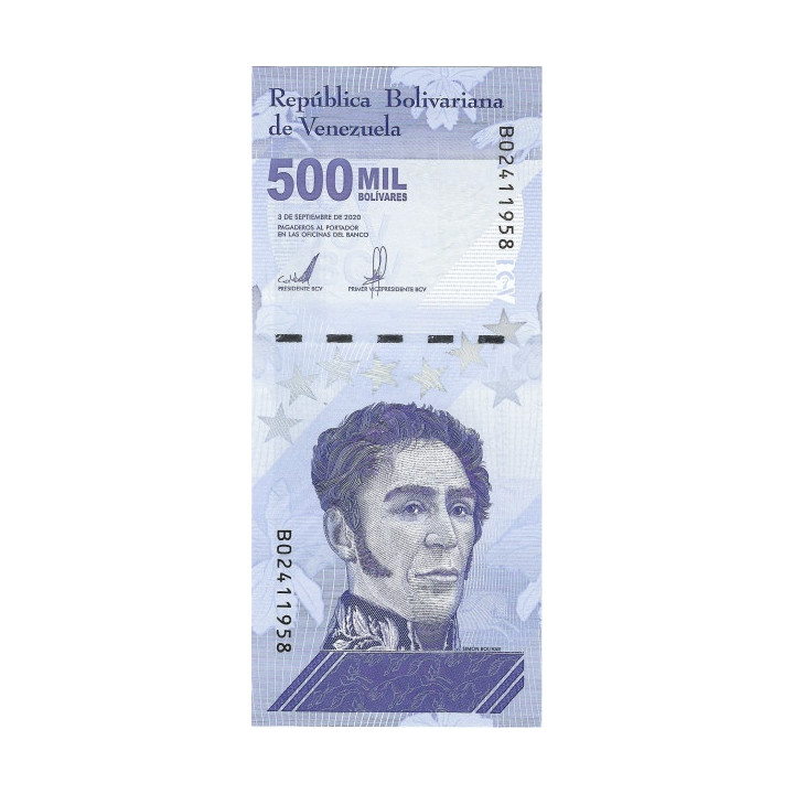 Venezuela 500 000 Bolivares 2020 P-new