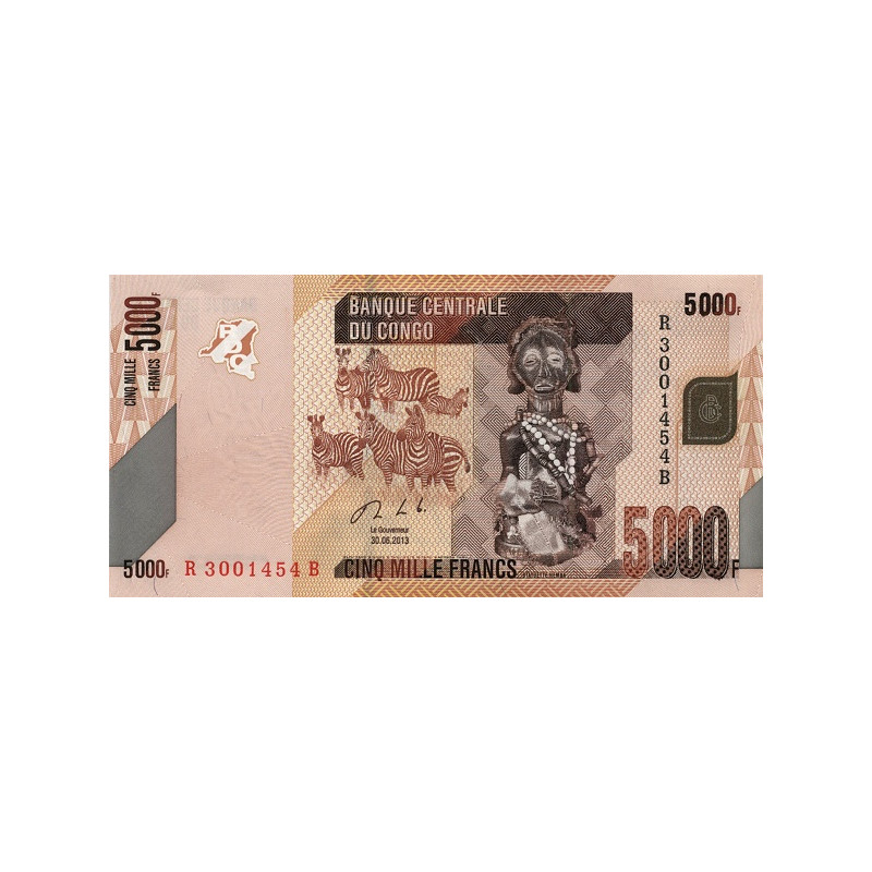 Congo 5000 Francs 2013 P-102b