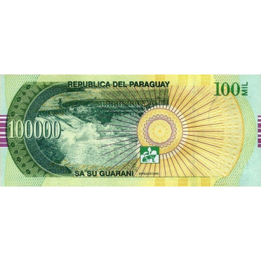 Paraguay 100 000 Guaranies 2017 P-240c