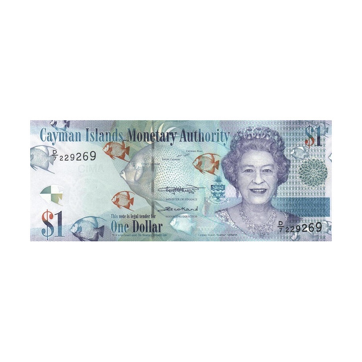Kaymanöarna 1 Dollar 2018 P-38