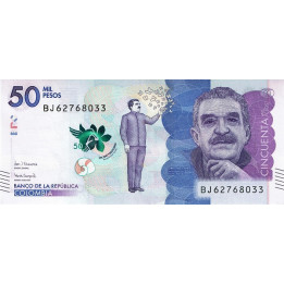 Colombia 50000 Pesos 2019 P-462f