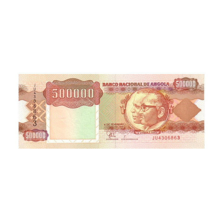 Angola 500 000 Kwanzas 1991 P-134
